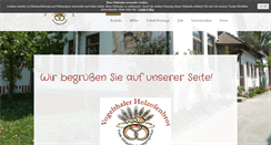 Desktop Screenshot of huber-holzofenbrot.de