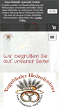 Mobile Screenshot of huber-holzofenbrot.de